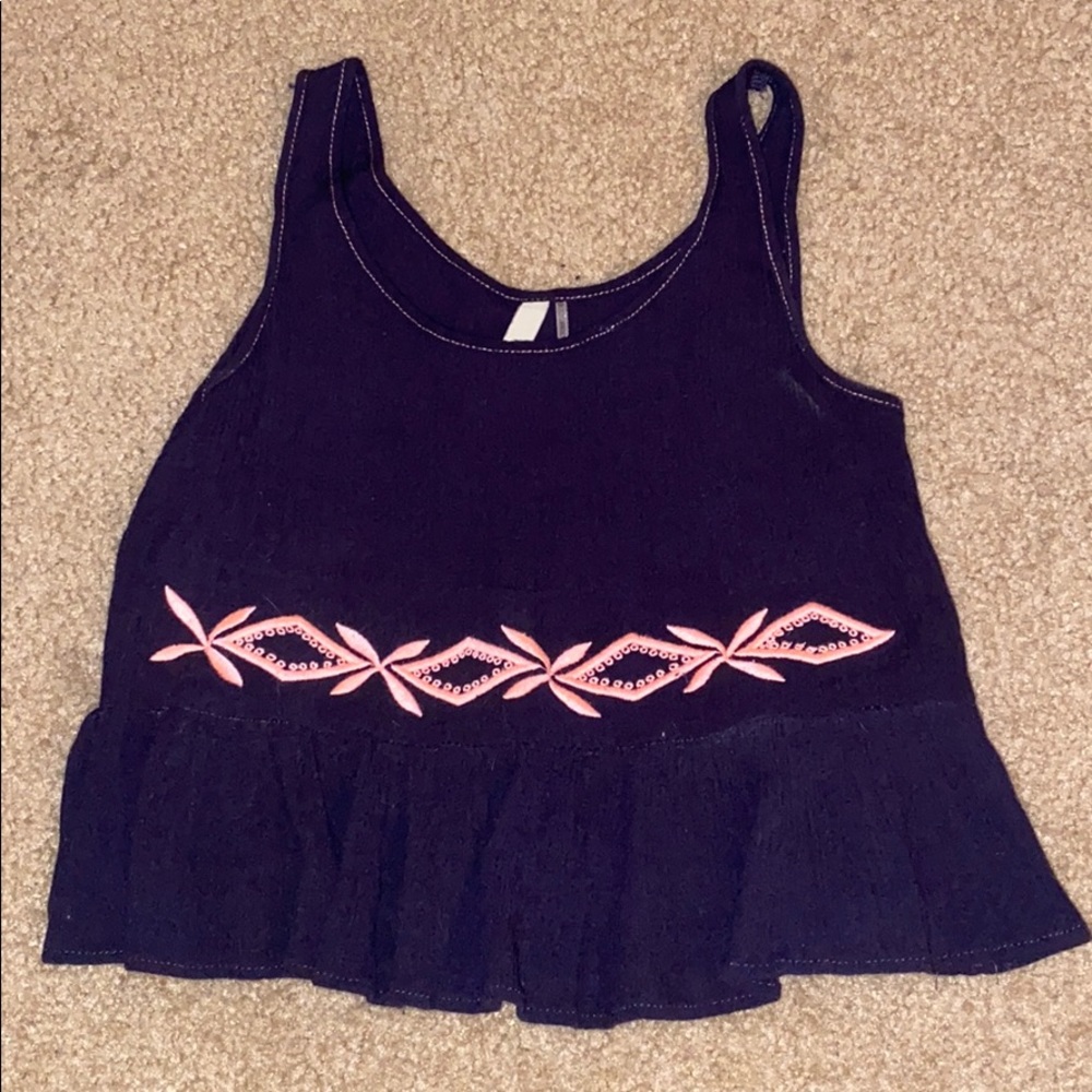 Flows cropped tank top